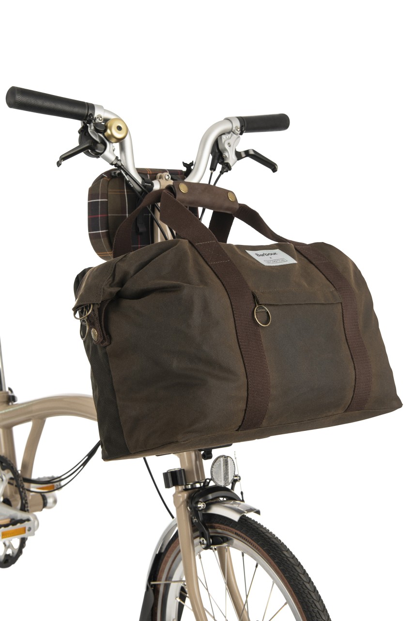 Barbour X Brompton C Line Explore Zoll Radgr Sse Faltr Der Boxbike